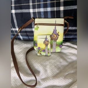 Hot Topic Loungefly Disney Tangled crossbody